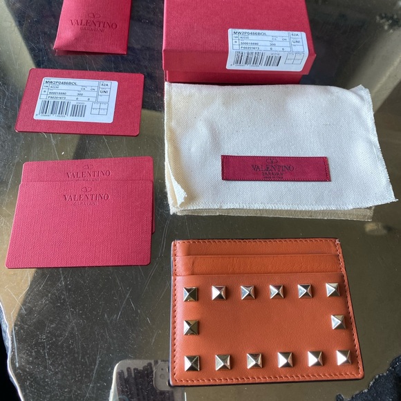 valentino card holder